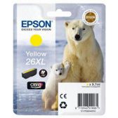 Epson inktcartridge geel "26XL"